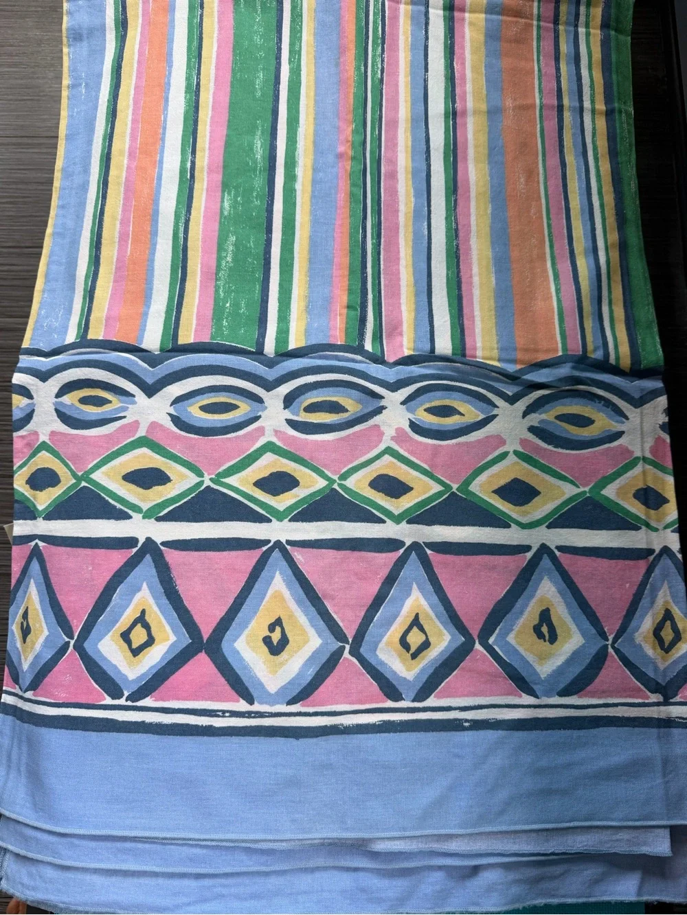 Vintage 100% cotton tablecloth 60x82